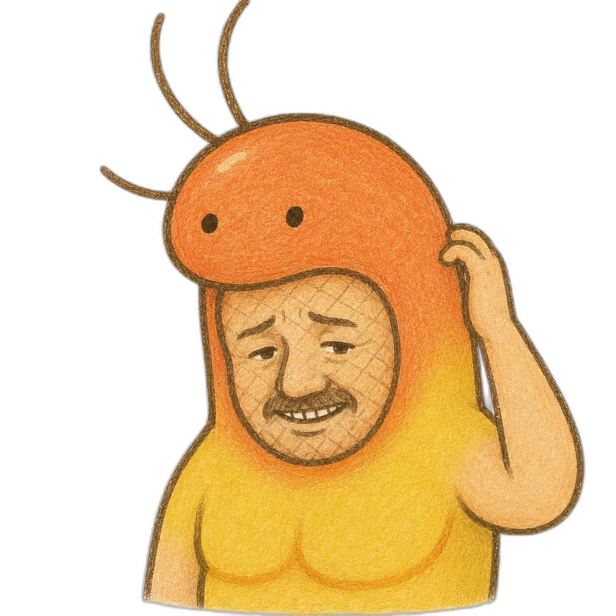 ごめんのばなえび